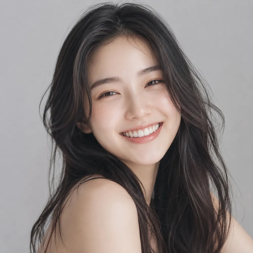 A woman with a bright, natural smile