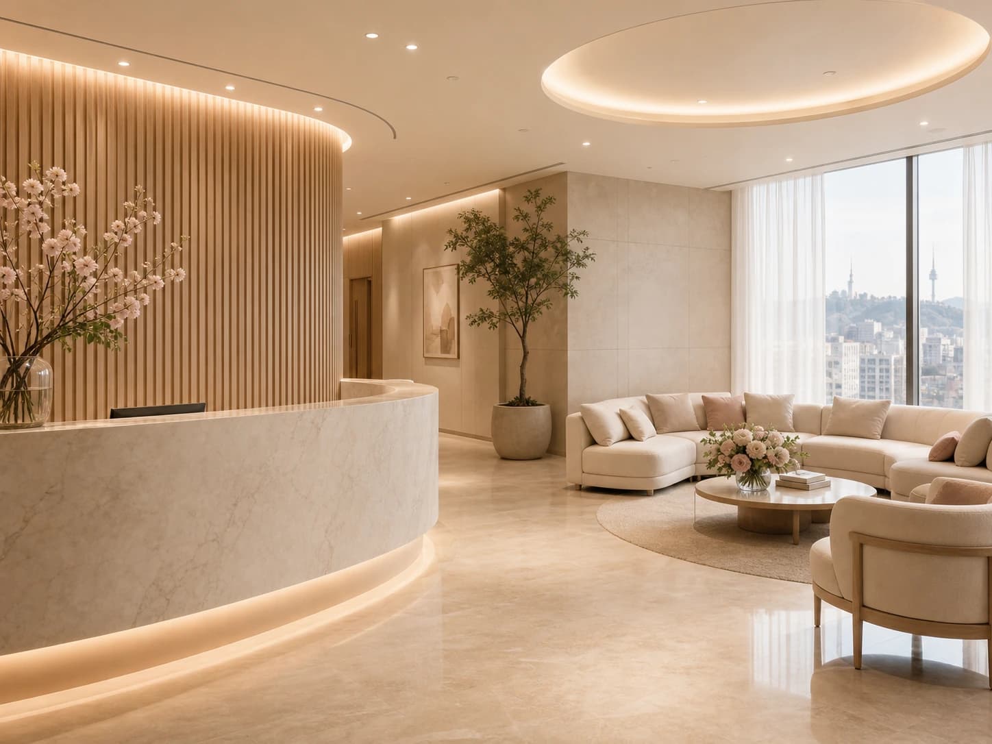 A calm, modern Seoul clinic set up for complex cases