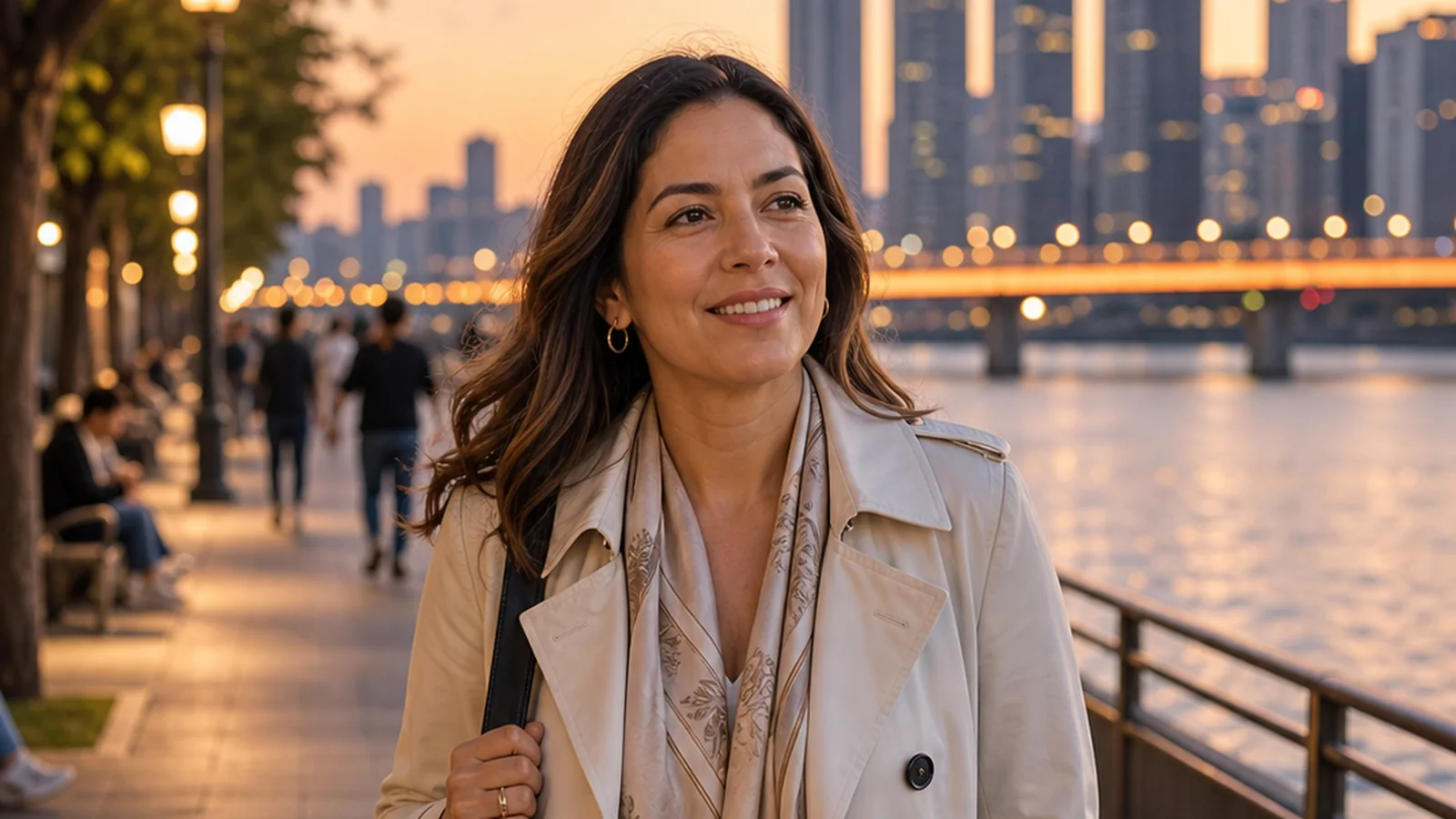 A gentle walk by the Han River during recovery
